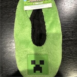 NWT Minecraft  X Primark Slipper Socks/ Footlet Boys Age 7-10 USA 12.5-4